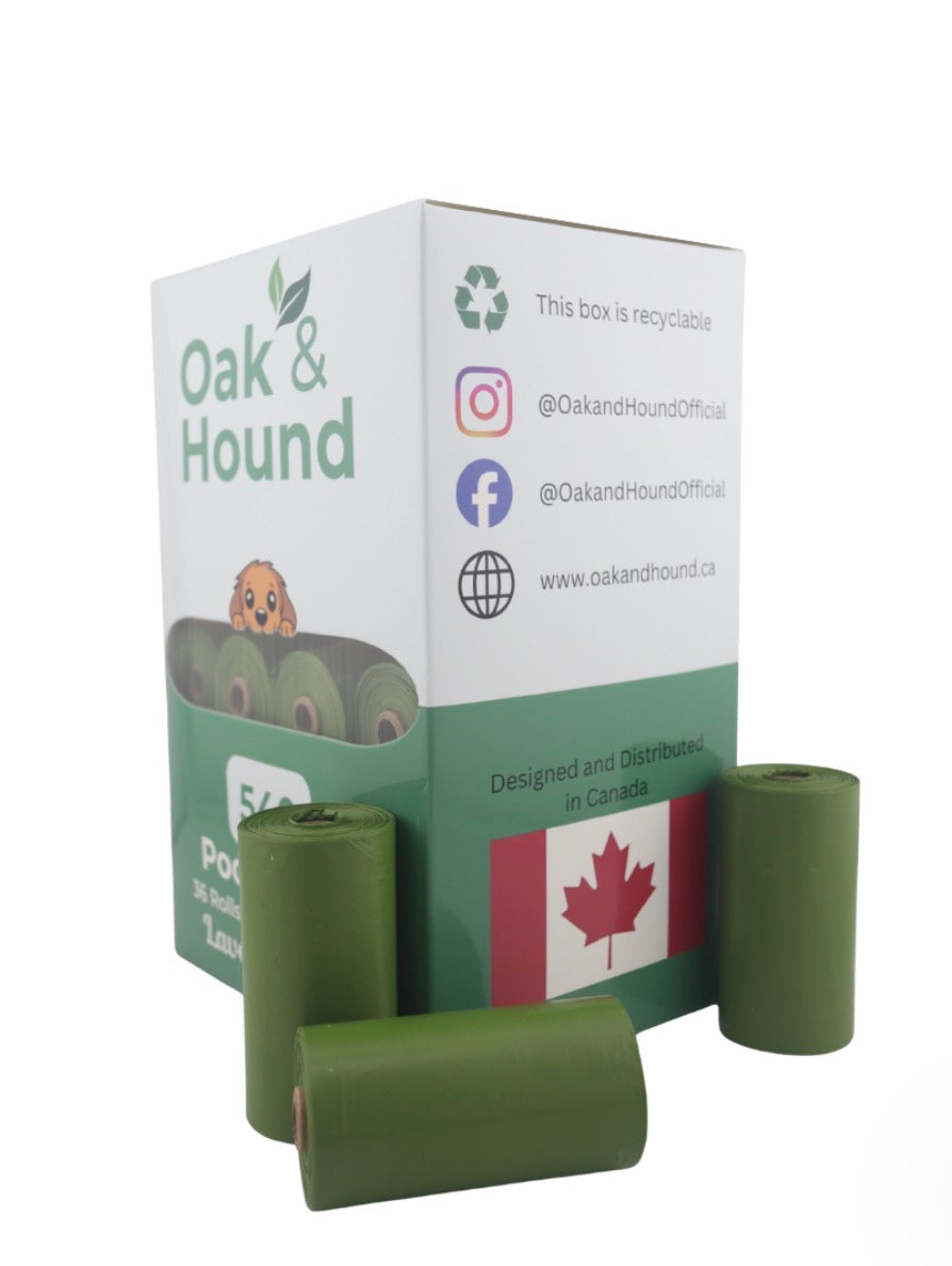 540 biodegradable dog poop bags (36 rolls)